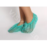 KOMPLET 4-CZĘŚCIOWY (FARTUCH NA TROKI Z GUMKĄ+CZEPEK+OCHRANIACZE+MASKA) PP -10 SZTUK